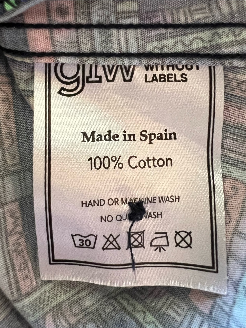 📚GFW Clothing Without Labels "Charlie" Books Print Long Sleeve Shirt 🌈 🏳️⚧️ ⚧️ - Picture 5 of 8